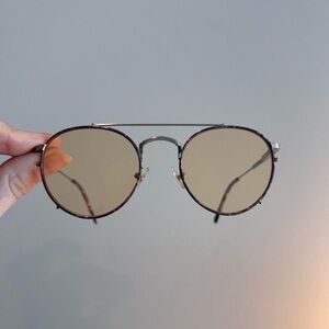 Crap Eyewear the Tuff Safari gold tinted sunglasses